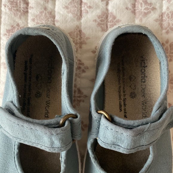 Victoria Canvas Mary Jane’s (Atlantic) size toddler 26 - Picture 7 of 8